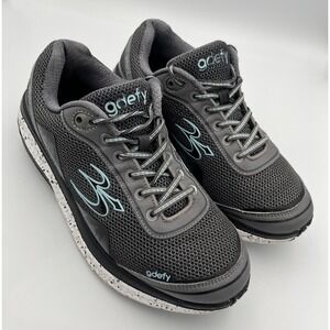 Gravity Defyer Gdefy Shoes Mens 10 Gray Mesh Veroshock Athletic Comfort Sneakers